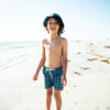 Drawstring Track Swim Trunks, Palms In Paradise - Swim Trunks - 3