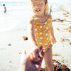 Ruffle Leg One-Piece Swimsuit, Sunny Days - One Pieces - 5