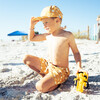 Drawstring Track Swim Trunks, Sunny Days - Swim Trunks - 4
