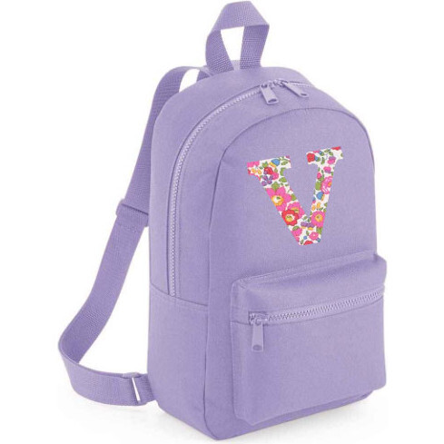 Liberty Of London Personalised Mini Backpack, Purple