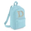 Liberty Of London Personalised Mini Backpack, Light Blue - Backpacks - 1 - thumbnail