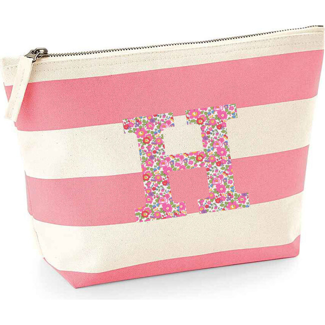 Liberty Of London Personalised Accessory Bag, Pink