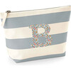 Liberty Of London Personalised Accessory Bag, Grey - Bags - 1 - thumbnail