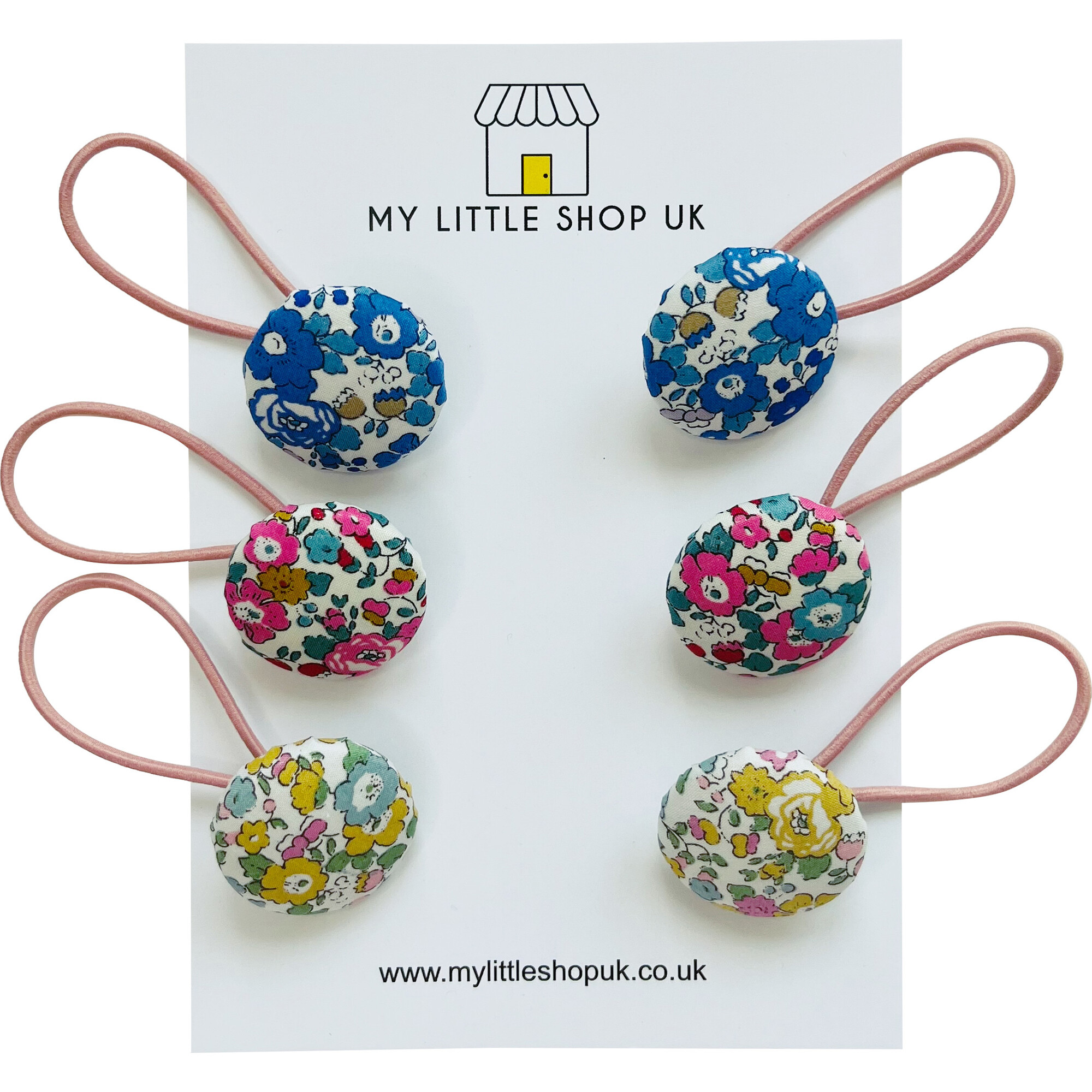 Liberty Of London Hair Tie Set, Betsy Ann - Hair Accessories - 1