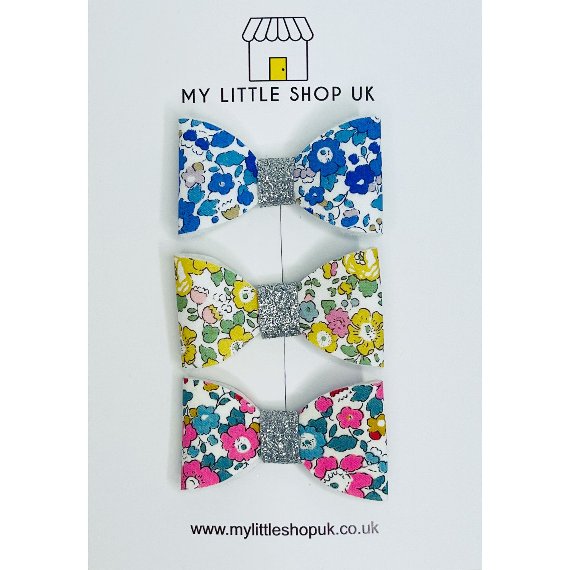 Liberty Of London Hair Bow Set, Betsy Ann - Bows - 1