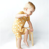 Bamboo Baby Boy Shortie Zipper Romper, Sunny Days - Rompers - 3