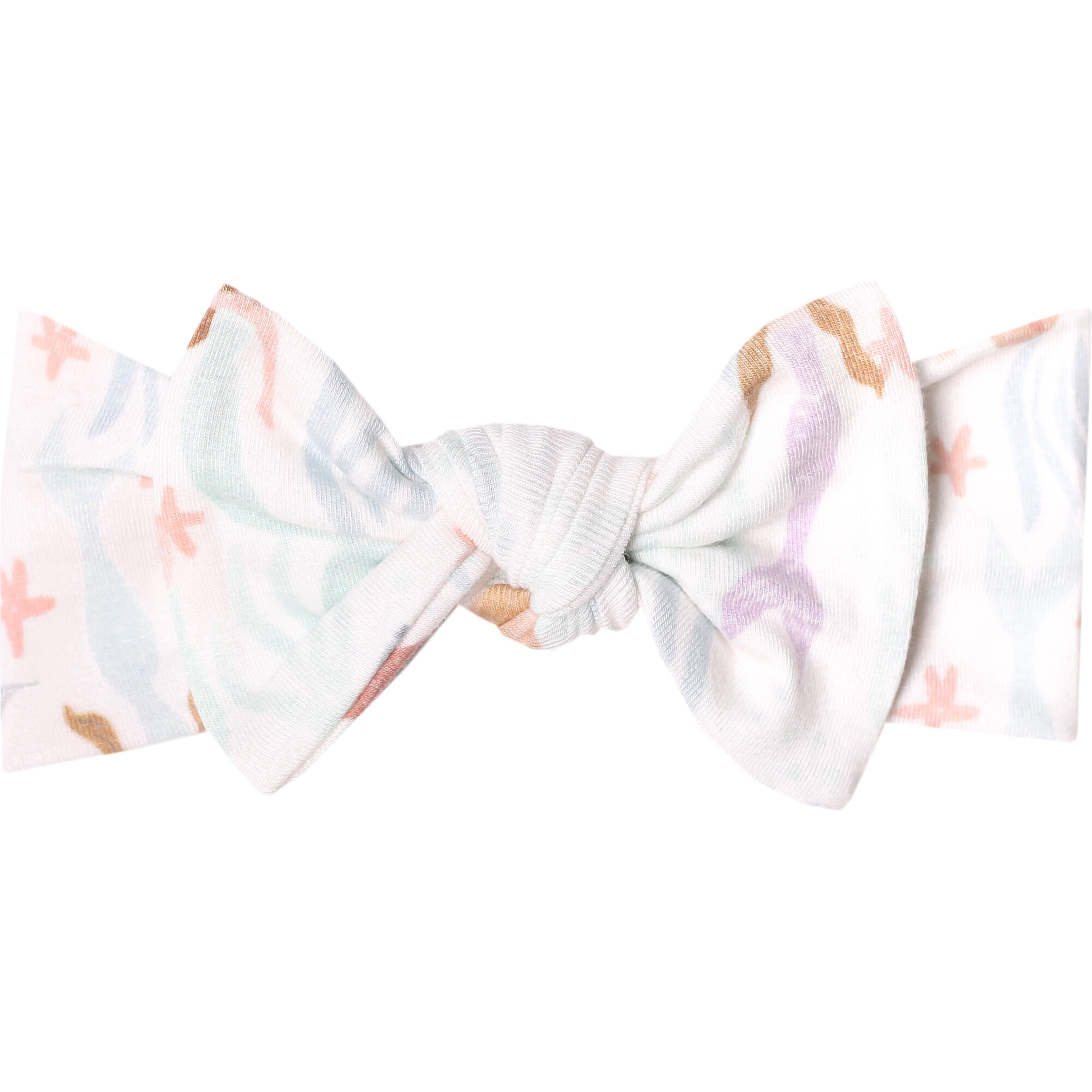 Coral Knit Headband Bow - Bows - 1