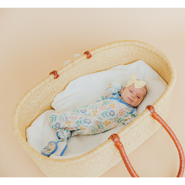 Clara Newborn Knotted Gown - Nightgowns - 3