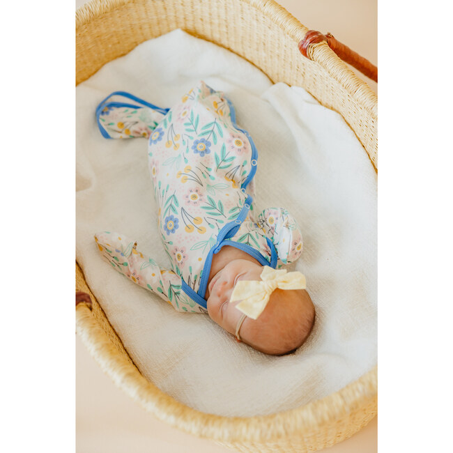 Clara Newborn Knotted Gown - Nightgowns - 9