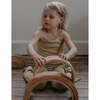 The Ribbed Vest, Beige - Vests - 2