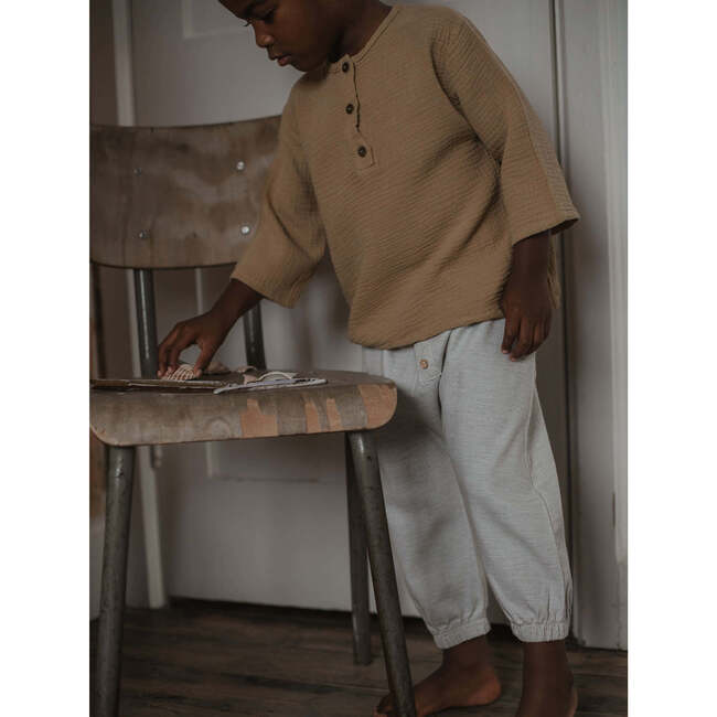 The Flannel Trouser, White - Pants - 3