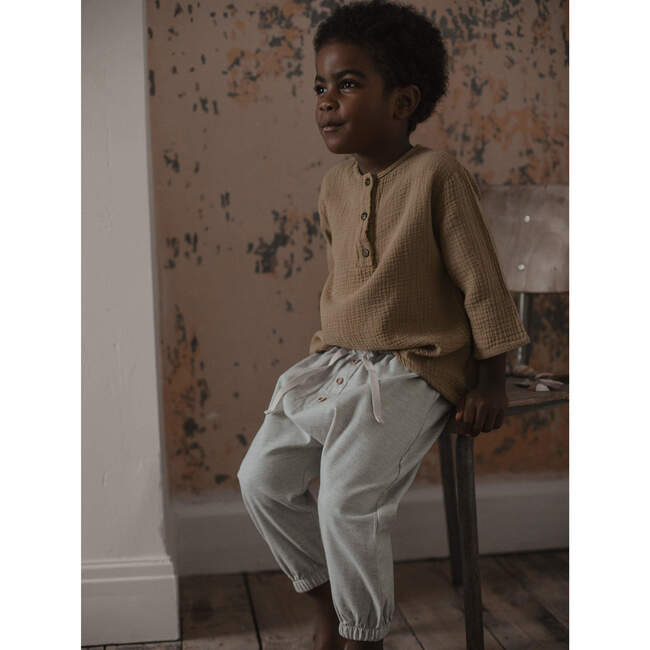 The Flannel Trouser, White - Pants - 4