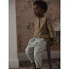 The Flannel Trouser, White - Pants - 4