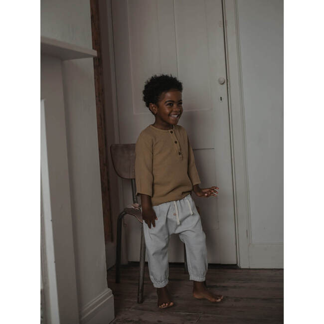 The Flannel Trouser, White - Pants - 5