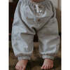 The Flannel Trouser, White - Pants - 7