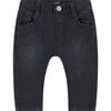 Classic Denim Pants, Navy - Pants - 1 - thumbnail