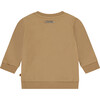Viking Ship Graphic Crew Neck Pullover Sweatshirt, Gold - Sweatshirts - 2