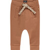 2-Pocket Drawstring Sweatpant, Caramel - Sweatpants - 1 - thumbnail