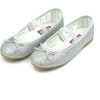 Dorothy Sparkle Glitter Flat, Silver - Flats - 1 - thumbnail