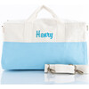 Kids Overnight Duffle, Baby Blue - Bags - 1 - thumbnail