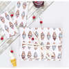 Oversized Printed Tablecloth, Vintage Soft Serve - Tabletop - 4