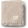 Waffle Muslin Blanket, Cream - Blankets - 1 - thumbnail