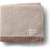 Honeycomb Blanket, Blush Pink - Blankets - 1 - thumbnail