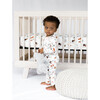 Silk Fitted Crib Sheet, Safari Daze - Crib Sheets - 2
