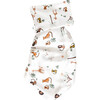 Silk Fitted Crib Sheet, Safari Daze - Crib Sheets - 3