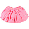Striped Elastic Waistband Skirt, Neon Pink - Skirts - 1 - thumbnail