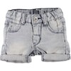 Denim Shorts, Faded Blue - Shorts - 1 - thumbnail