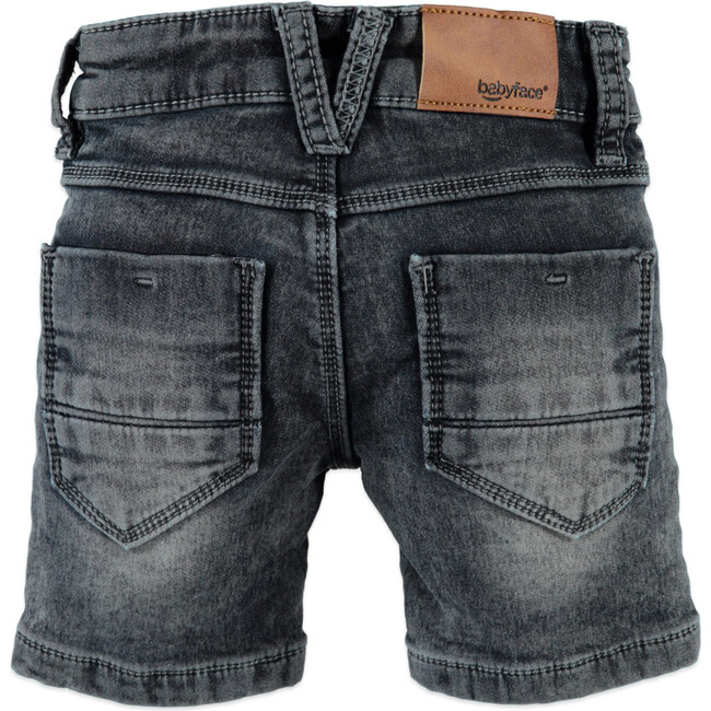 Denim Shorts, Blue Grey - Shorts - 2