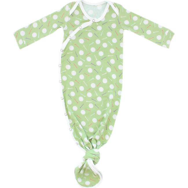 Bogey Newborn Knotted Gown