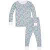 Tennis Two Piece Pajamas, Multi - Pajamas - 1 - thumbnail