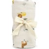 Animaux De Safari Swaddle & Rattle Gift Set - Mixed Accessories Set - 4