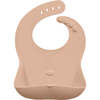 Ruby Wrapp Silicone Bib, Apricot Blush - Bibs - 1 - thumbnail