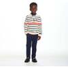 3-Piece Striped Sweater & Pant Set, White - Mixed Apparel Set - 2