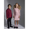 Puffed Pocket Long Sleeve Dress, Black - Dresses - 2