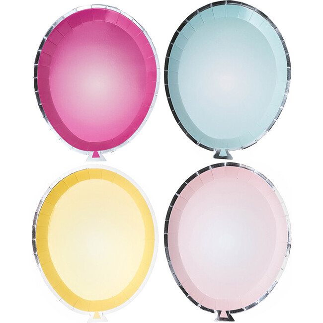 More Party Faves Balloons Dessert Plates