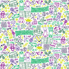 Tennis Short Pajamas, Multi - Pajamas - 4
