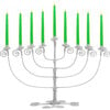 Licht Wire Twirly Menorah, Snow - Menorahs & Candles - 1 - thumbnail