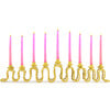 Licht Wire Up & Down Menorah, Marigold - Menorahs & Candles - 1 - thumbnail