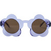 Kids Flower Sunglasses, Blackberry - Sunglasses - 1 - thumbnail