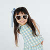 Kids Heart Sunglasses, Marshmallow - Sunglasses - 2