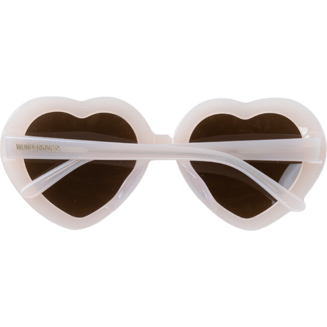 Kids Heart Sunglasses, Marshmallow - Sunglasses - 4