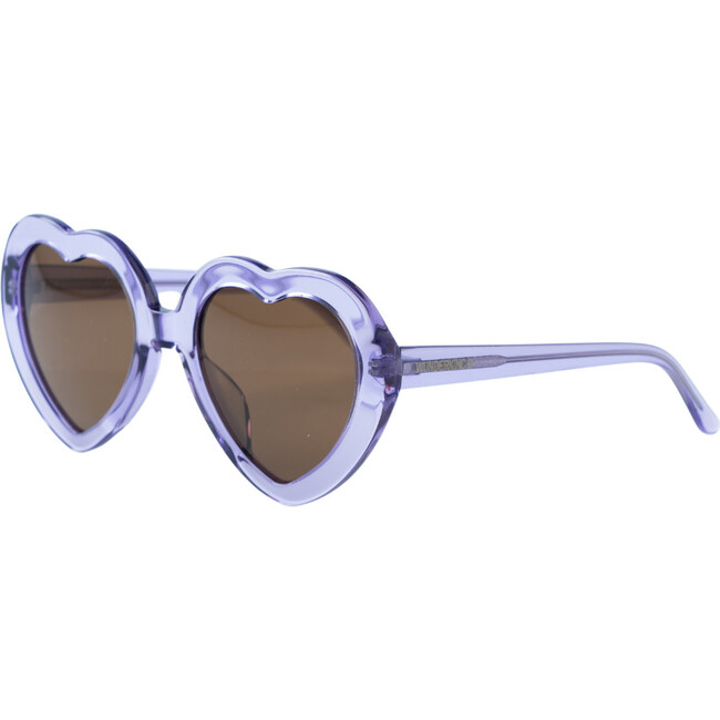 Kids Heart Sunglasses, Blackberry - Sunglasses - 4