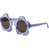 Kids Flower Sunglasses, Blackberry - Sunglasses - 4