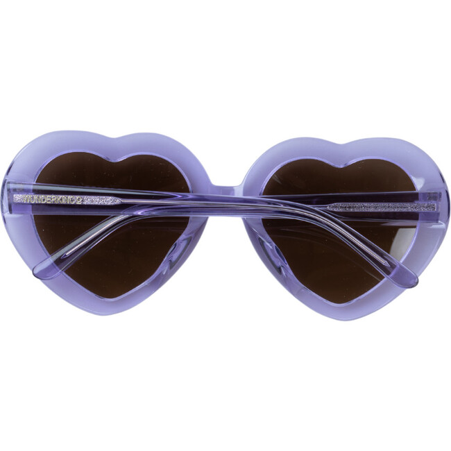 Kids Heart Sunglasses, Blackberry - Sunglasses - 5