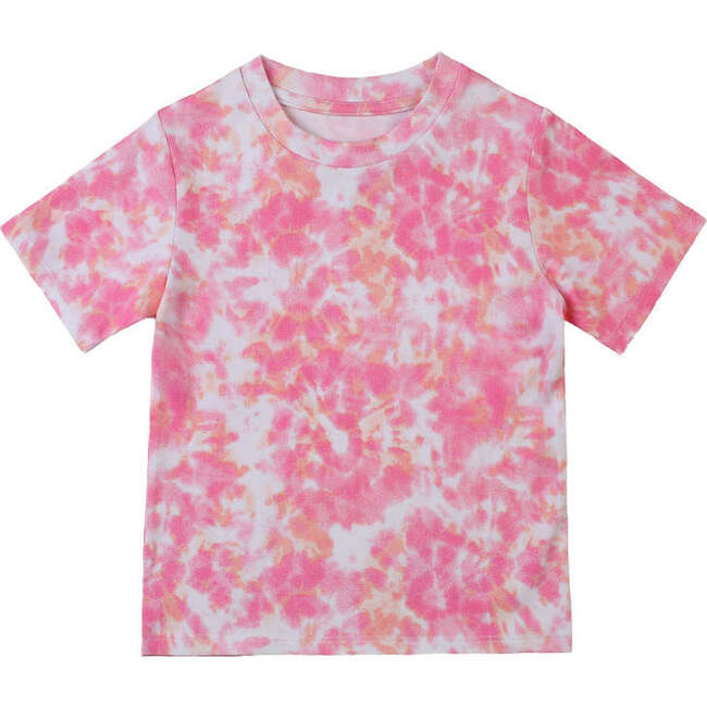Cleo Tie-Dye Traditional Tee, Pink