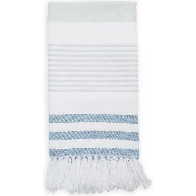 Turkish Towel, Watery Blue